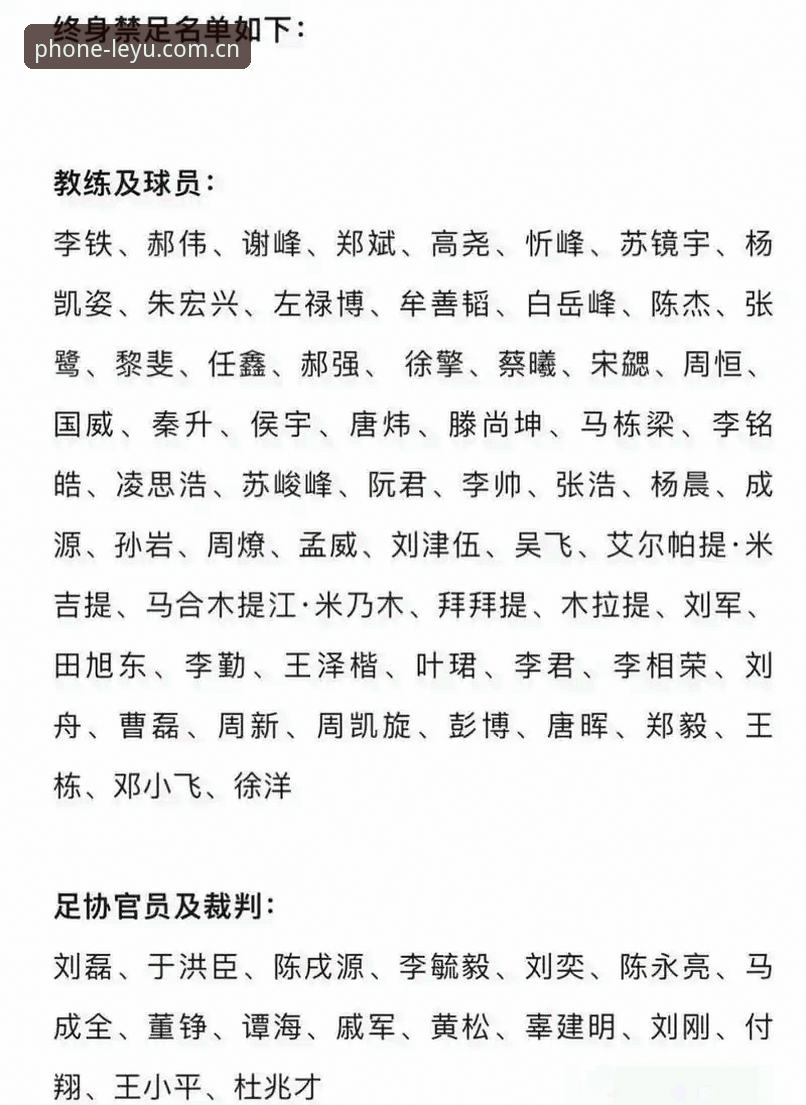 中国足球反腐风暴深度解析：第三批禁足名单背后的行业变革启示